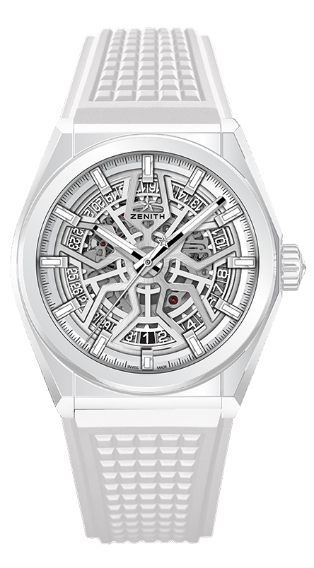 ZENITH Defy Classic Black, White & Blue Ceramic-4