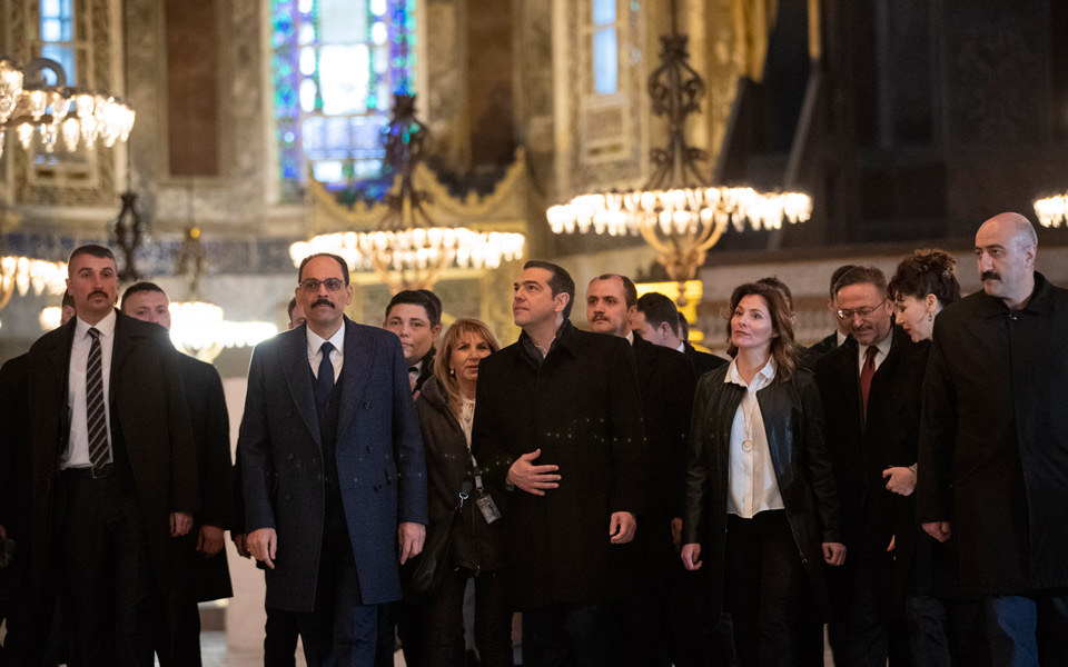 Σε Χάλκη και Αγία Σοφία ο πρωθυπουργός – Βίντεο και φωτογραφίες-4