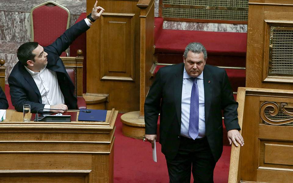 Ευθεία σύγκρουση των πρώην εταίρων στη Βουλή – 153 «ναι» στην ένταξη της ΠΓΔΜ στο ΝΑΤΟ-1