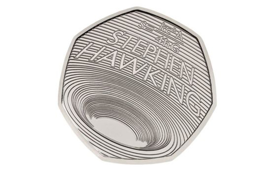 Συλλεκτικό νόμισμα στη Βρετανία προς τιμήν του Στίβεν Χόκινγκ-1