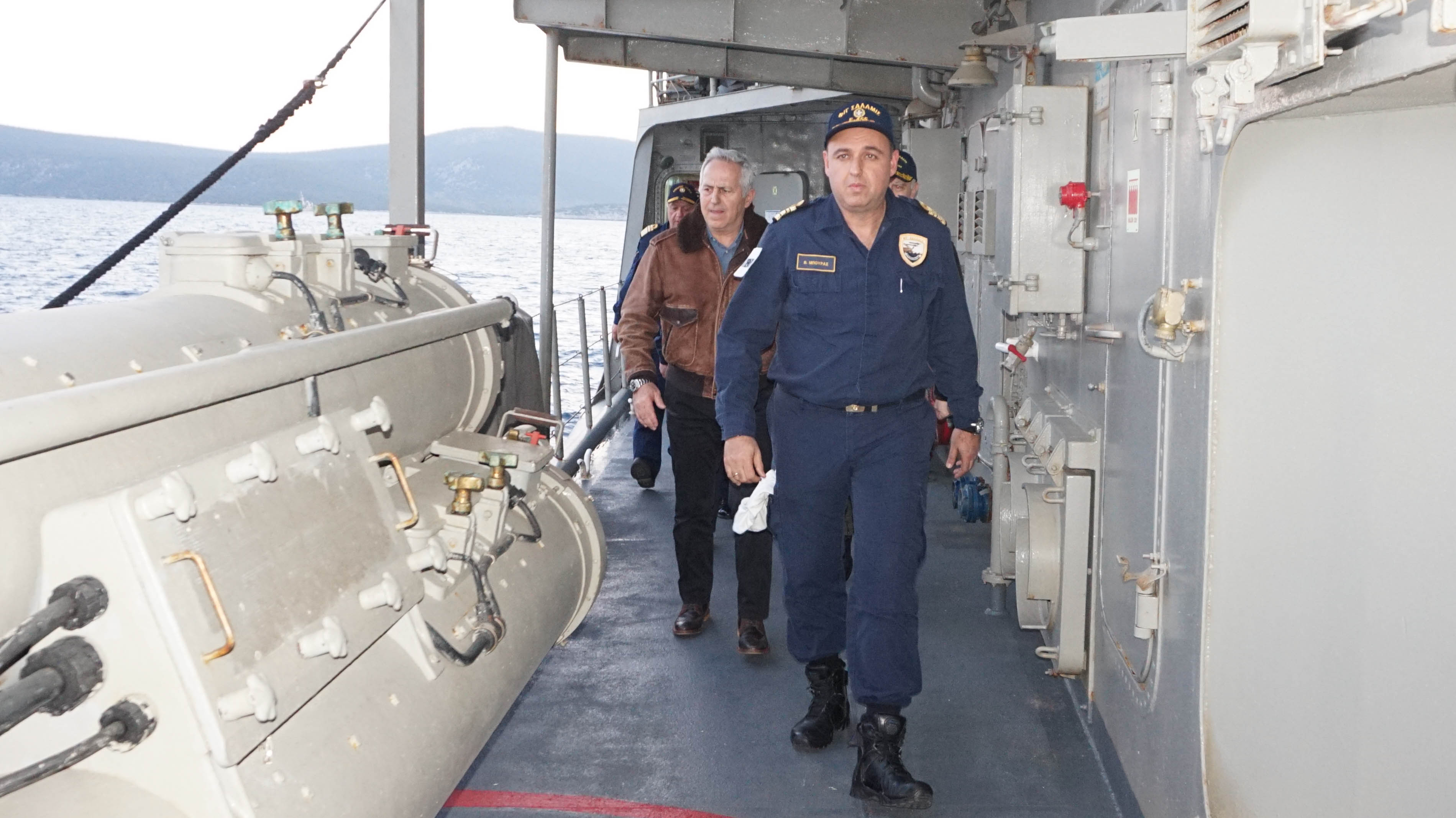 Την άσκηση ετοιμότητας «Πυρπολητής» παρακολούθησε ο Ευ. Αποστολάκης (φωτογραφίες)-2