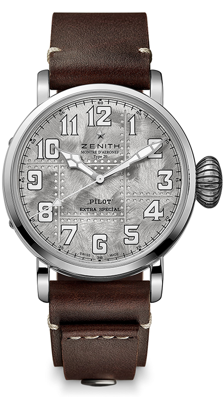 ZENITH Pilot Type 20 Extra Special Silver – Από ατόφιο ασήμι!-1