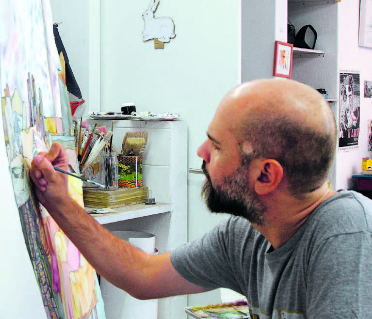 Τραγούδια του Νικ Κέιβ στον καμβά-1