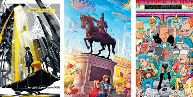 Κόμικς με το βλέμμα στο μέλλον-2