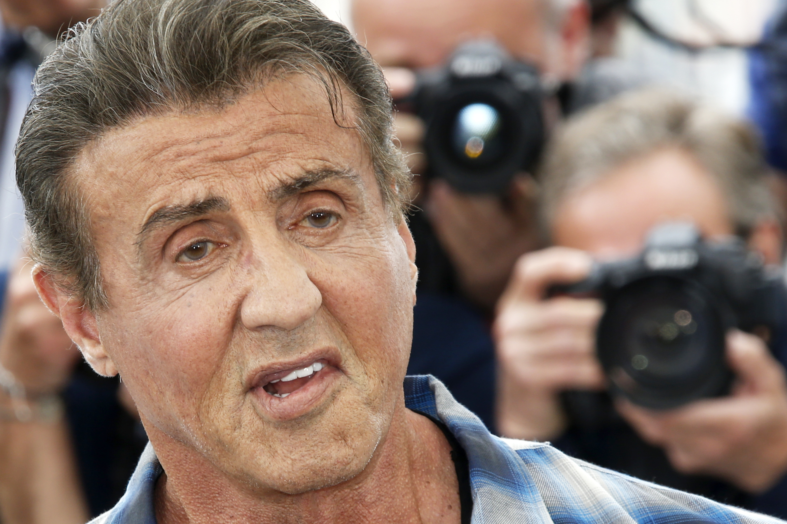 Ενας άλλος Σταλόνε στις Κάννες για τον τελευταίο «Ράμπο» (φωτογραφίες)-5