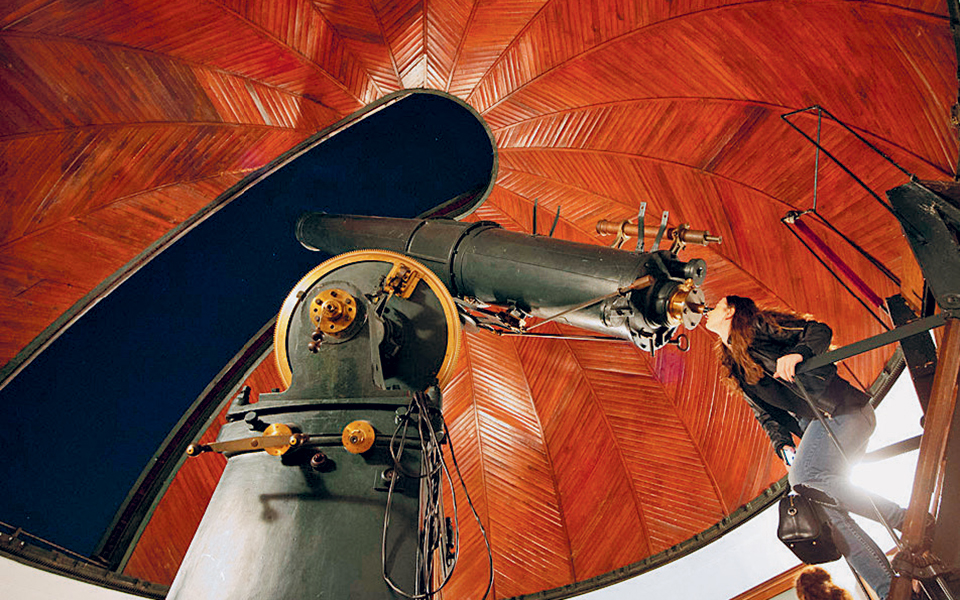 Παρατηρώντας τον θερινό ουρανό από το τηλεσκόπιο Δωρίδη στο Θησείο-1