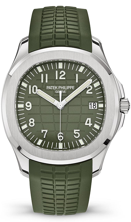 PATEK PHILIPPE Aquanaut “Jumbo” 5168G-010 Khaki Green-1