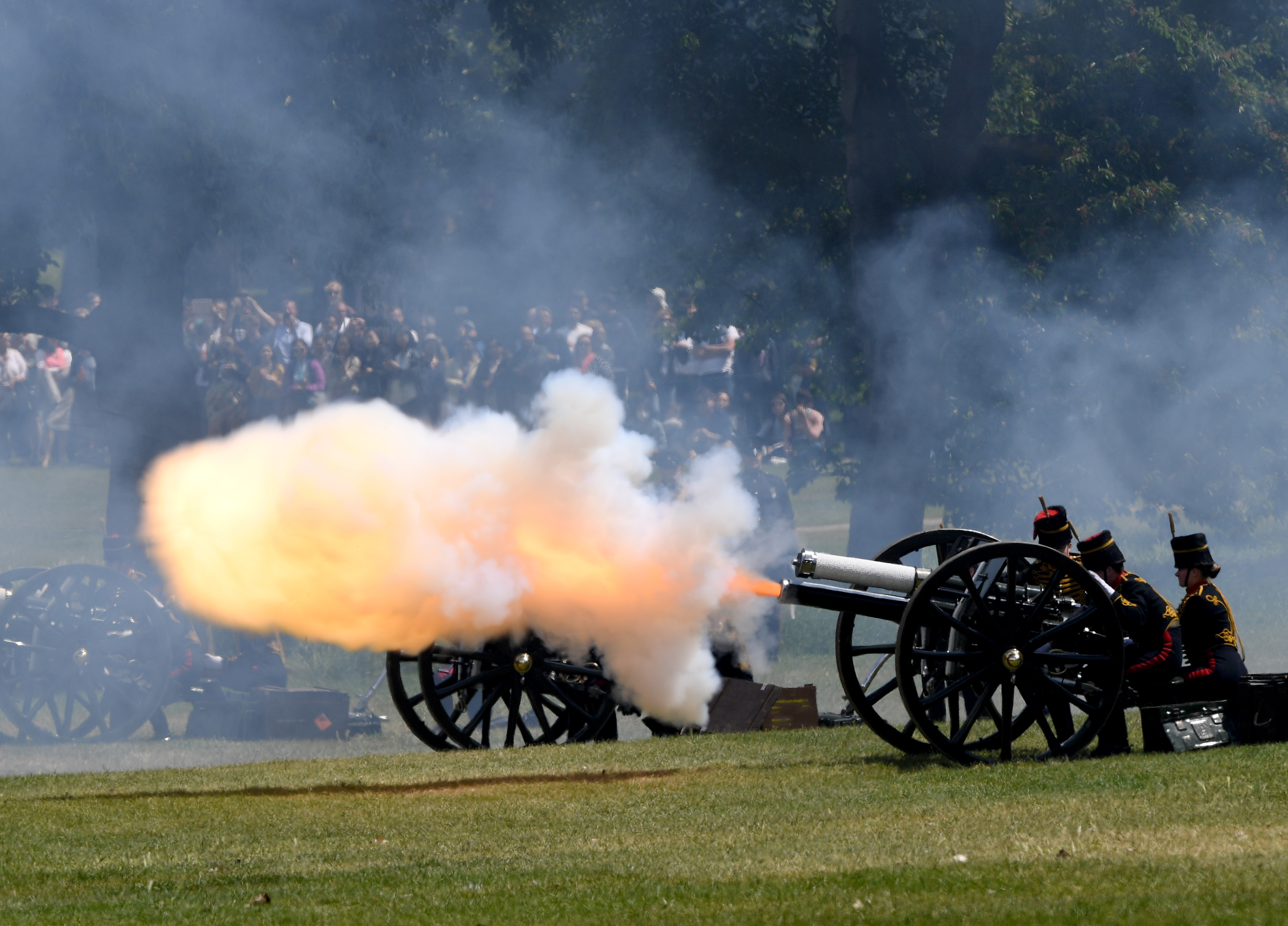 Η «βασιλική» υποδοχή του Τραμπ στο παλάτι του Μπάκιγχαμ (φωτογραφίες – βίντεο)-1