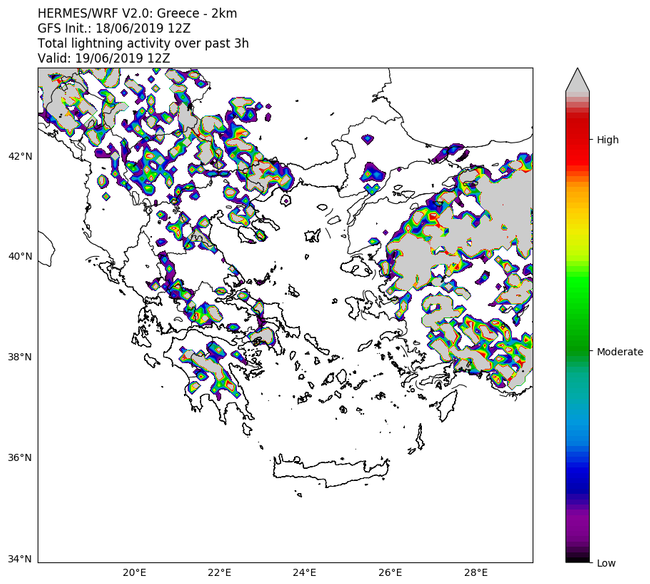 Περισσότεροι από 6.500 κεραυνοί την Τρίτη – Και σήμερα αναμένονται ισχυρές καταιγίδες-4