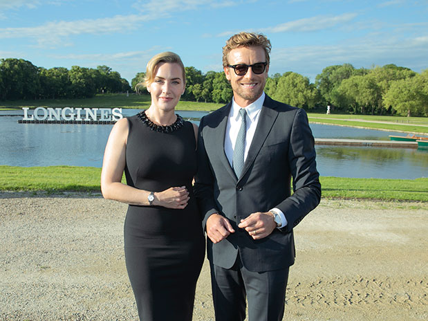 Kate Winslet και Simon Baker φορούν LONGINES Record-1