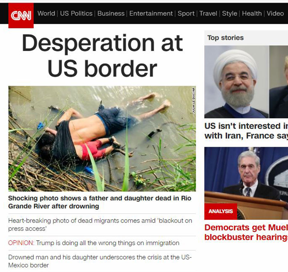 «Παγκόσμια ανησυχία» για τον θάνατο πατέρα και κόρης στα σύνορα των ΗΠΑ-3