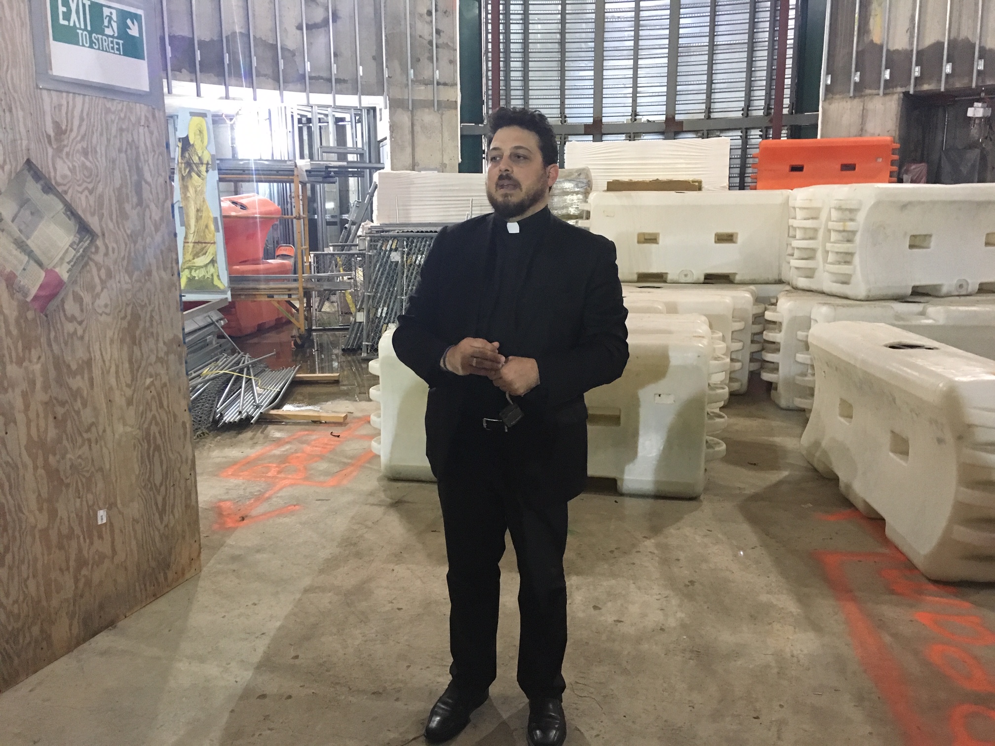 Επίσκεψη στον υπό ανέγερση ναό του Αγίου Νικολάου στο Σημείο Μηδέν-2