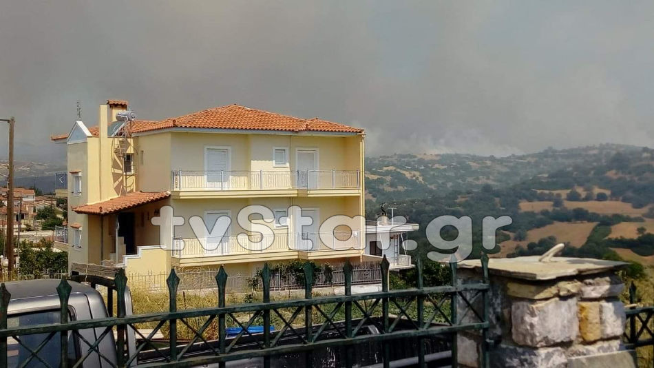 Νέο πύρινο μέτωπο στην Κύμη Ευβοίας στην περιοχή Τραχήλι – Συνελήφθη 64χρονος για εμπρησμό – Εκκενώθηκαν οικισμοί-3