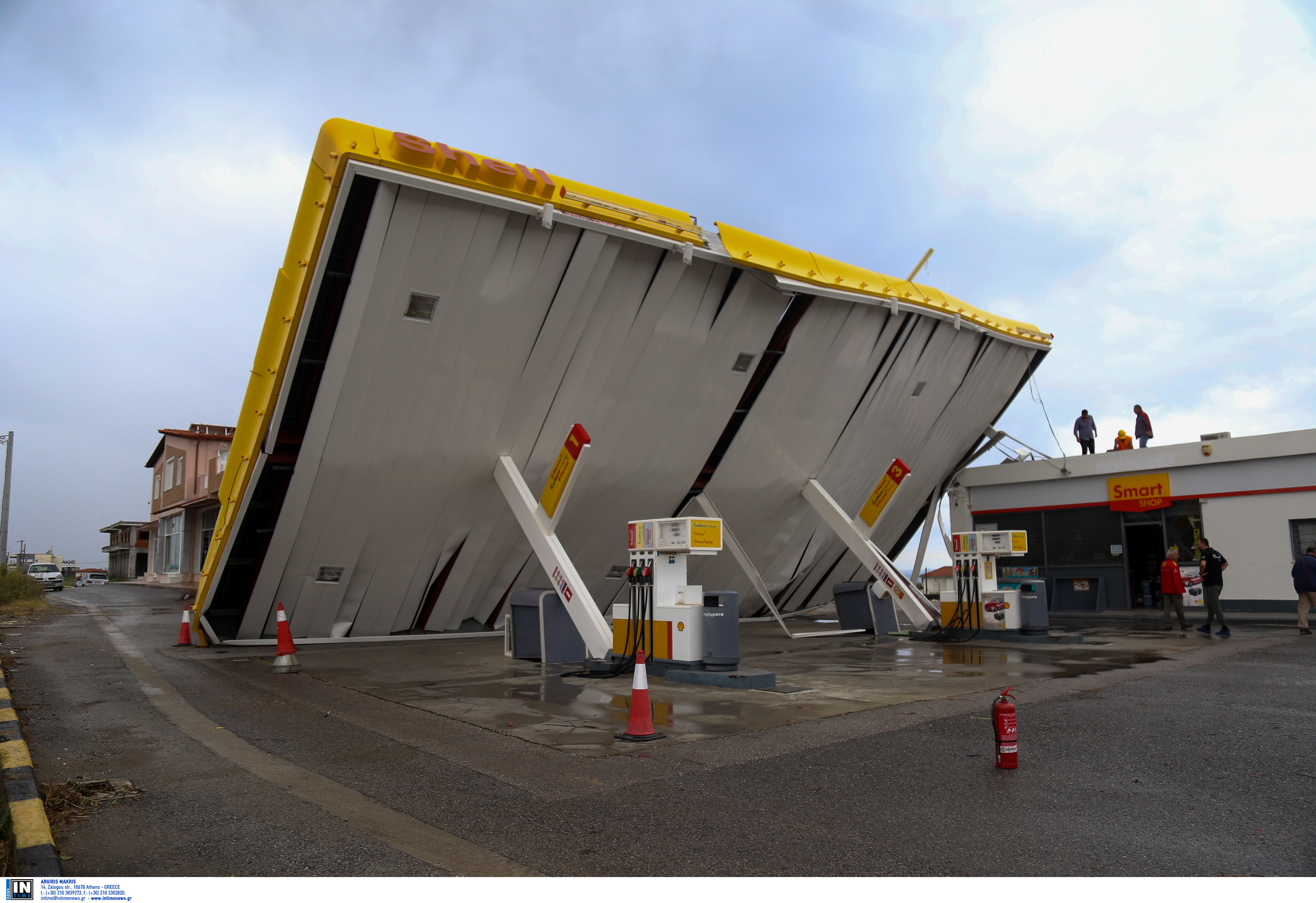 Η Χαλκιδική μετρά τις πληγές της – Αποκαταστάθηκε το δίκτυο υψηλής τάσης (φωτογραφίες)-4