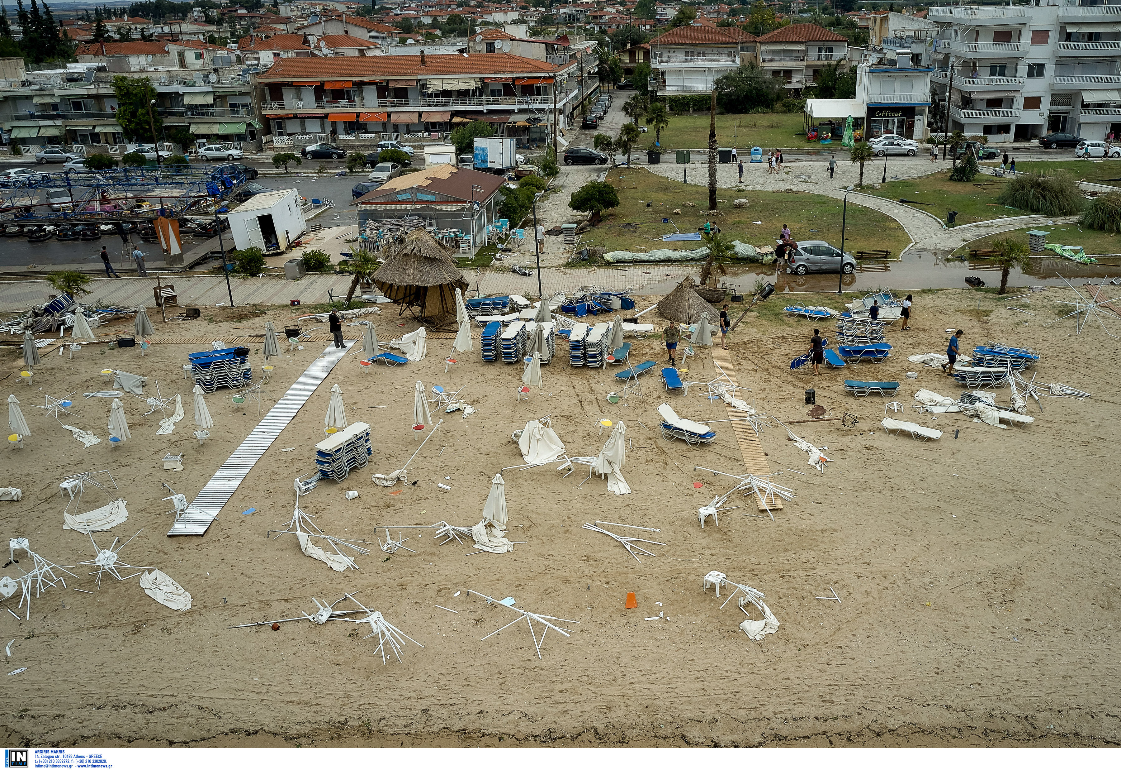 Η Χαλκιδική μετρά τις πληγές της – Αποκαταστάθηκε το δίκτυο υψηλής τάσης (φωτογραφίες)-6