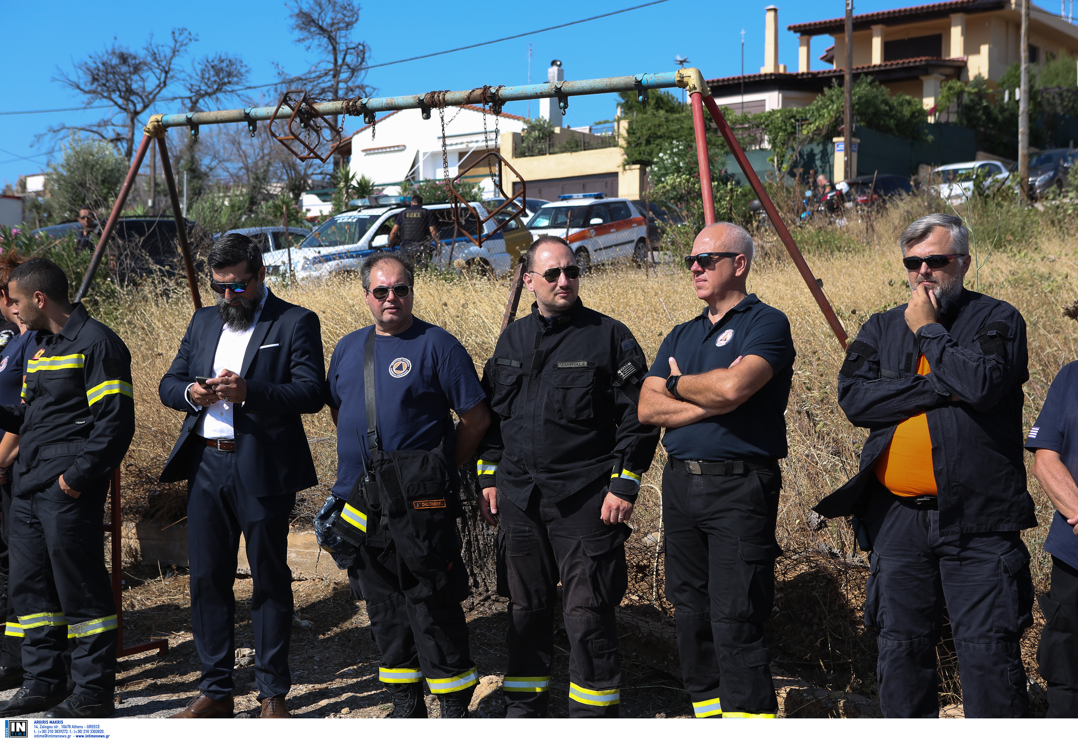 Στο Μάτι ο Κυριάκος Μητσοτάκης – Μνημόσυνο για τα θύματα της τραγωδίας-5