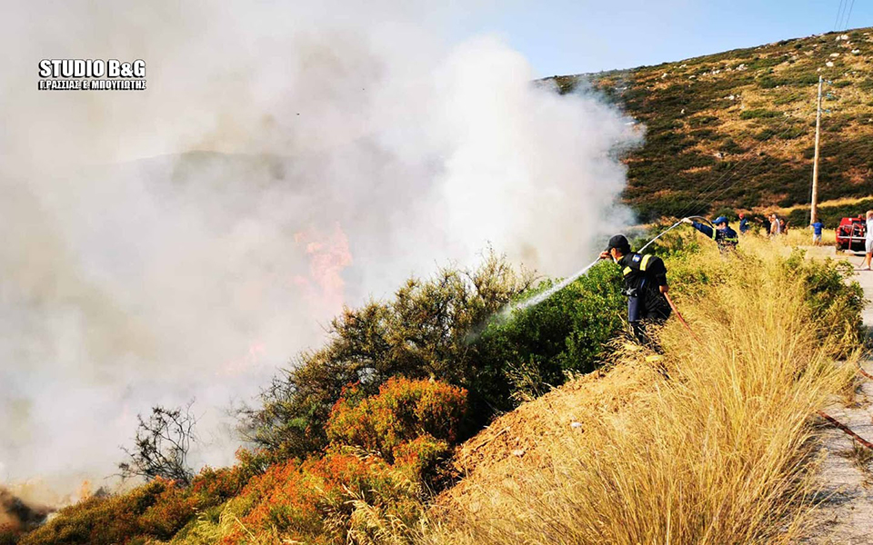 Υπό μερικό έλεγχο η μεγάλη πυρκαγιά στην Αργολίδα (φωτογραφίες)-2