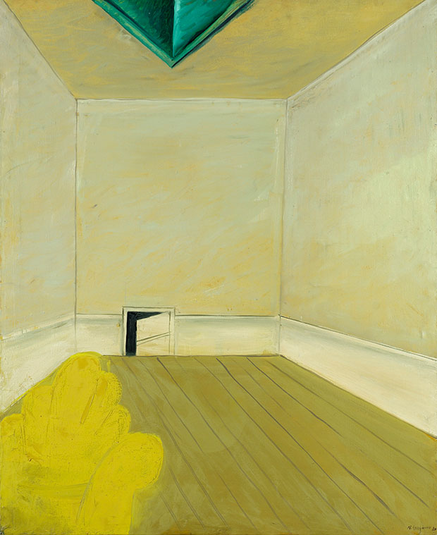 Εκθεση του Νίκου Στεφάνου στην Υδρα, με αεροπλάνα και βαπόρια και με τους φίλους τους καλούς-4