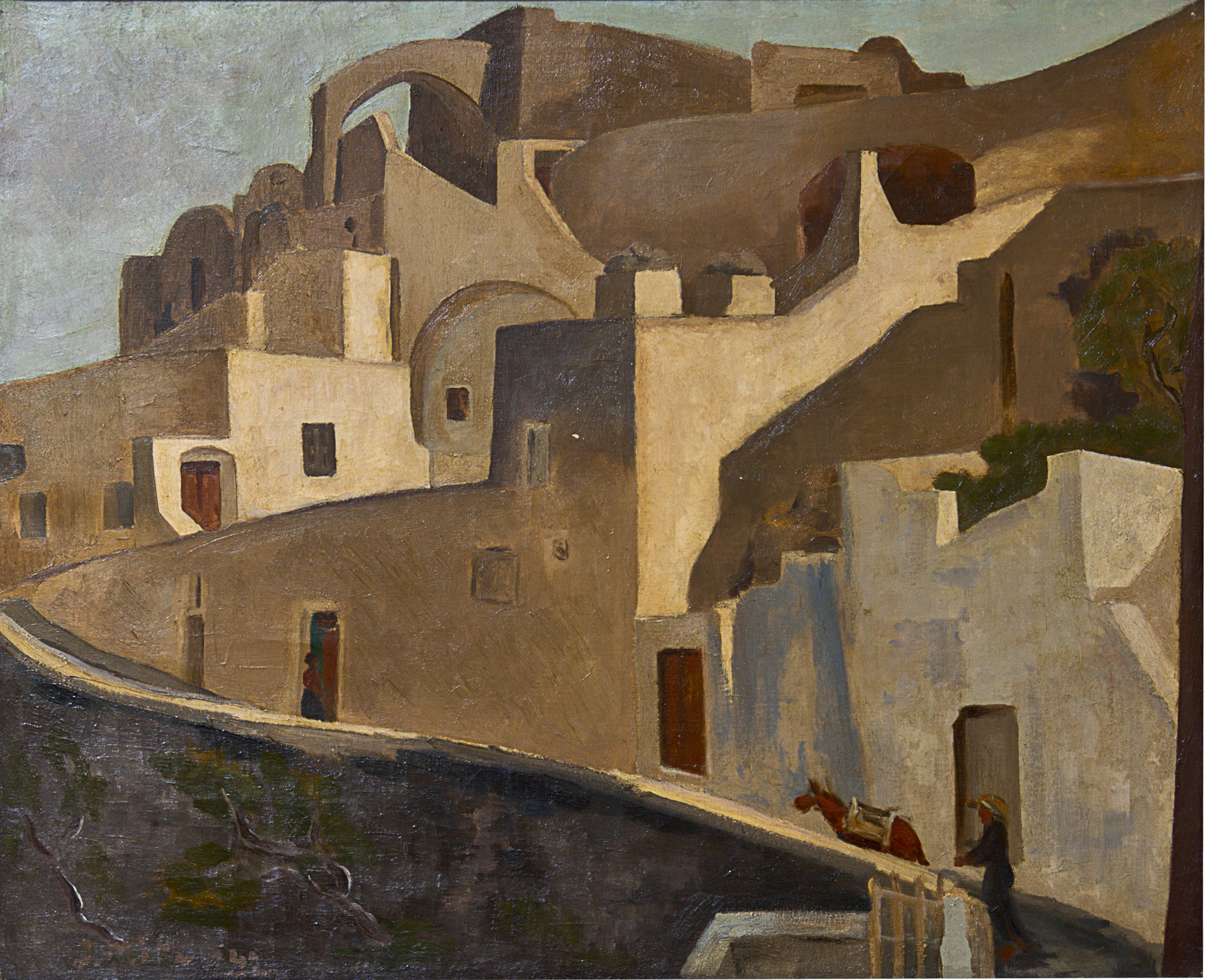 H Σαντορίνη που αγάπησαν οι ζωγράφοι-1