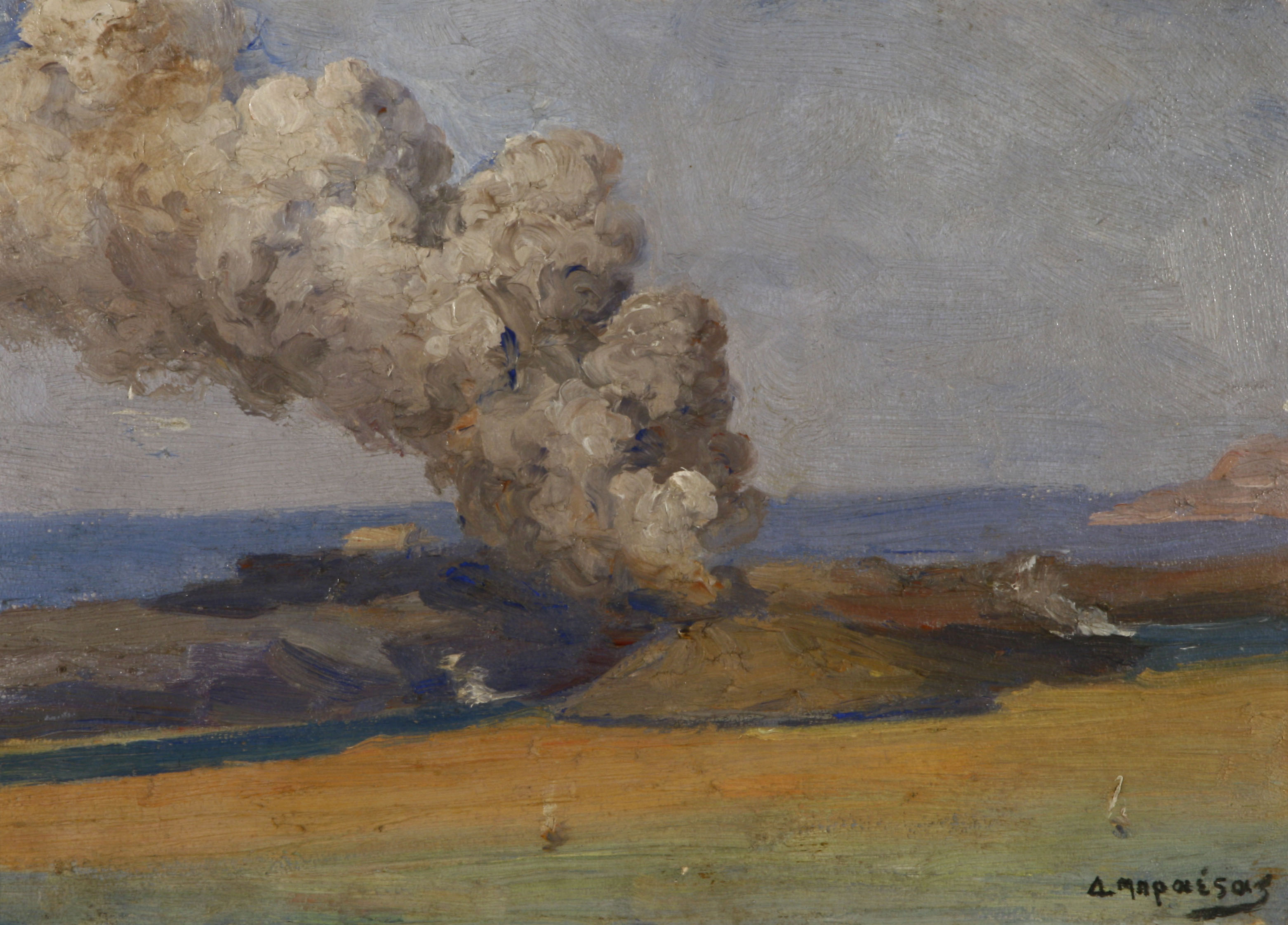 H Σαντορίνη που αγάπησαν οι ζωγράφοι-2