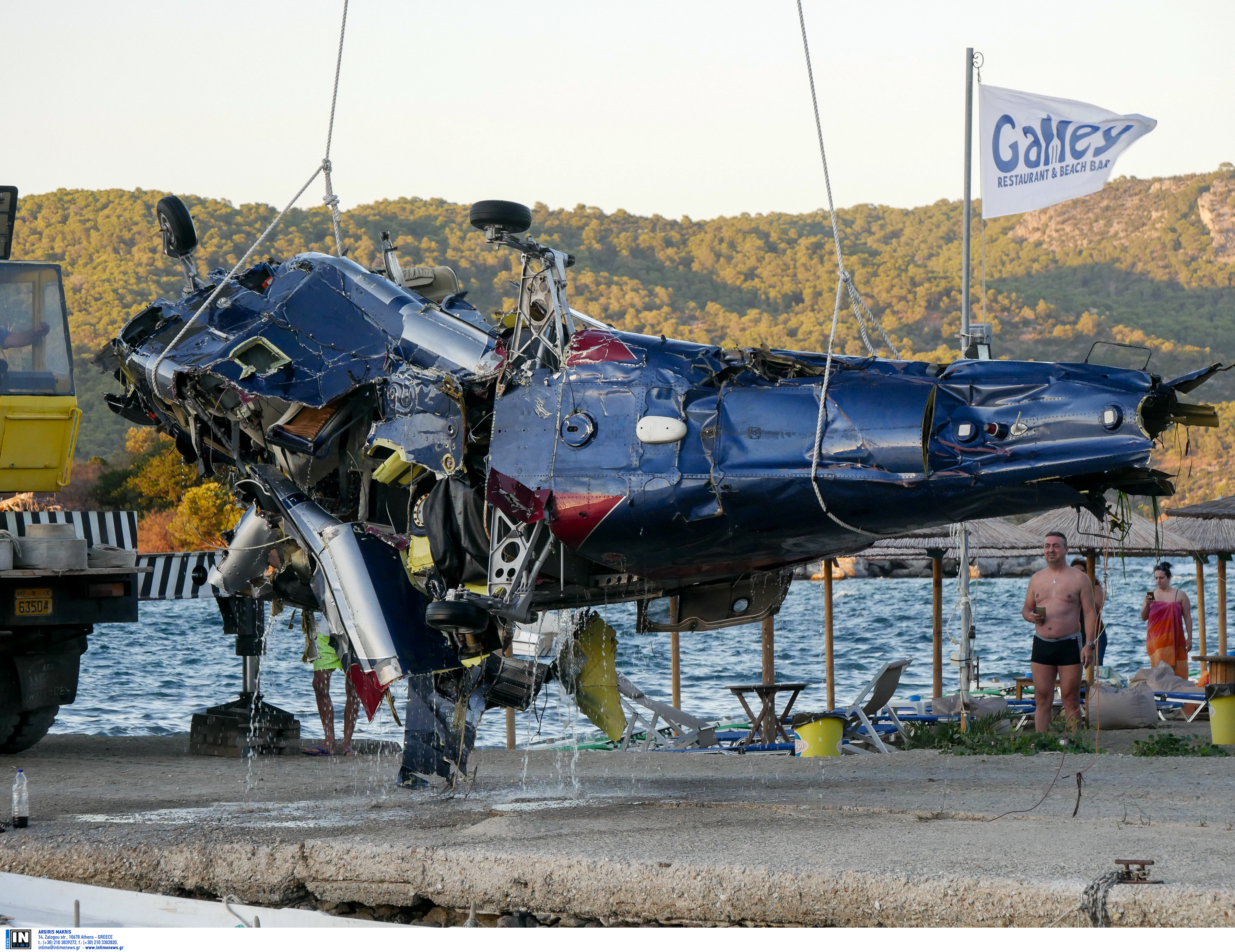 Σταδιακή η αποκατάσταση της ηλεκτροδότησης στον Πόρο – Οι πρώτες εικόνες της ατράκτου-2