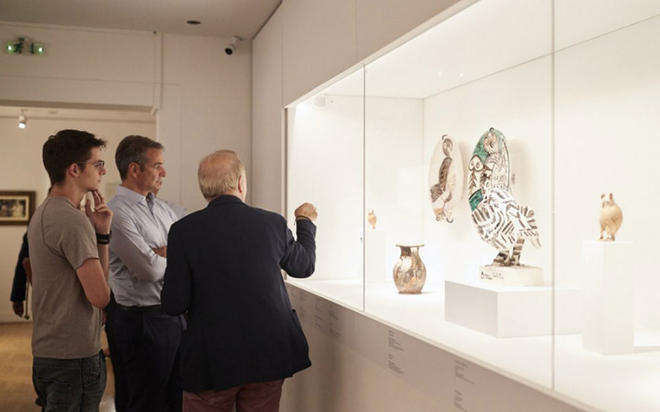 Παρασημοφόρηση του καθηγητή Νίκου Σταμπολίδη από την Ισπανία τον Σεπτέμβριο-2