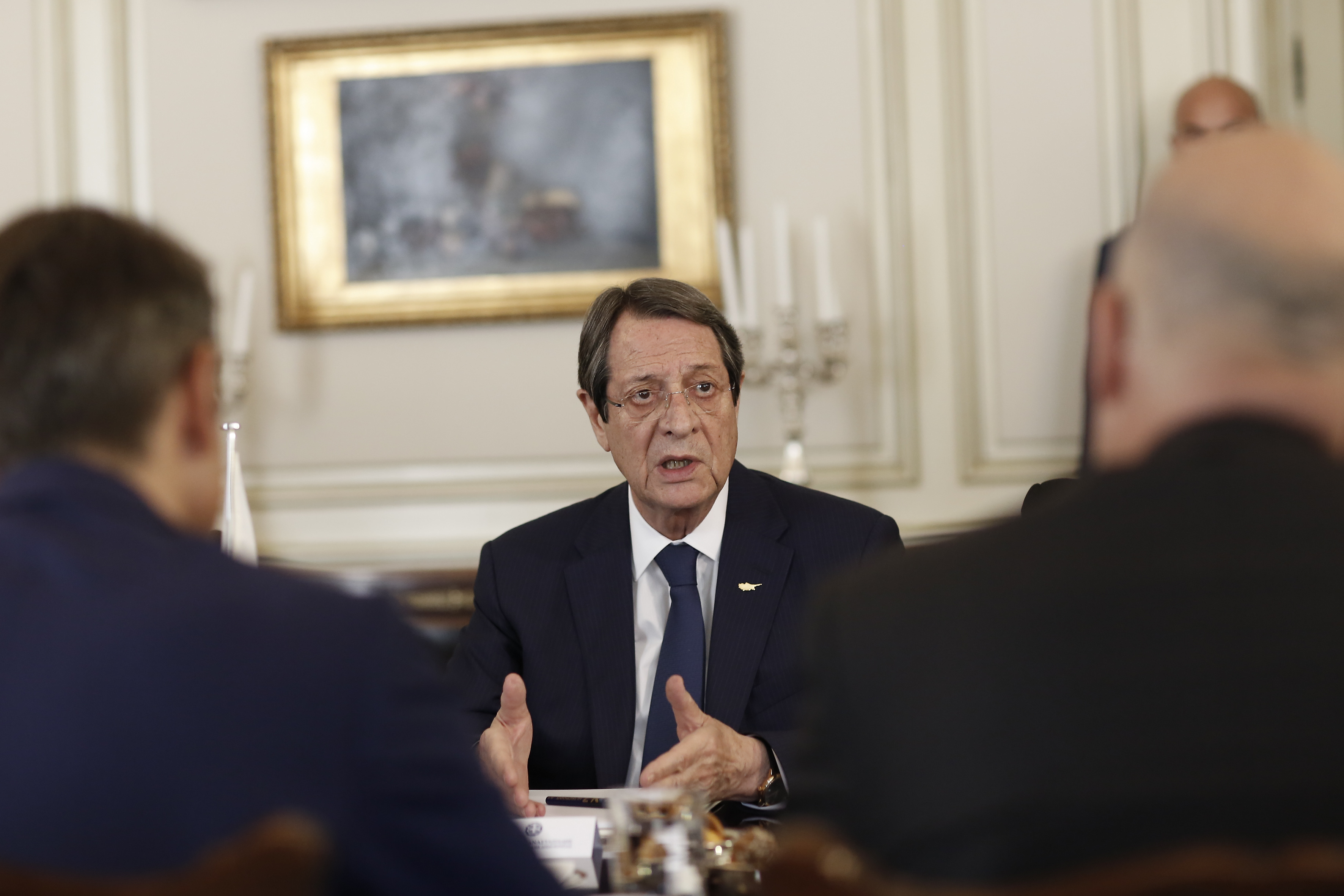 Κοινή γραμμή για την αντιμετώπιση των τουρκικών ενεργειών συμφώνησαν Μητσοτάκης – Αναστασιάδης-3