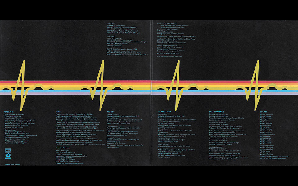 Pink Floyd, «The Dark Side Of The Moon»-1