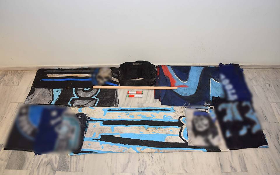 Ρόπαλα και τσεκούρια σε συνδέσμους οπαδών στη Θεσσαλονίκη (φωτογραφίες)-3