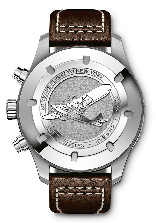 IWC Pilot’s Watch Timezoner Chronograph Edition “80 Years Flight to New York”-5