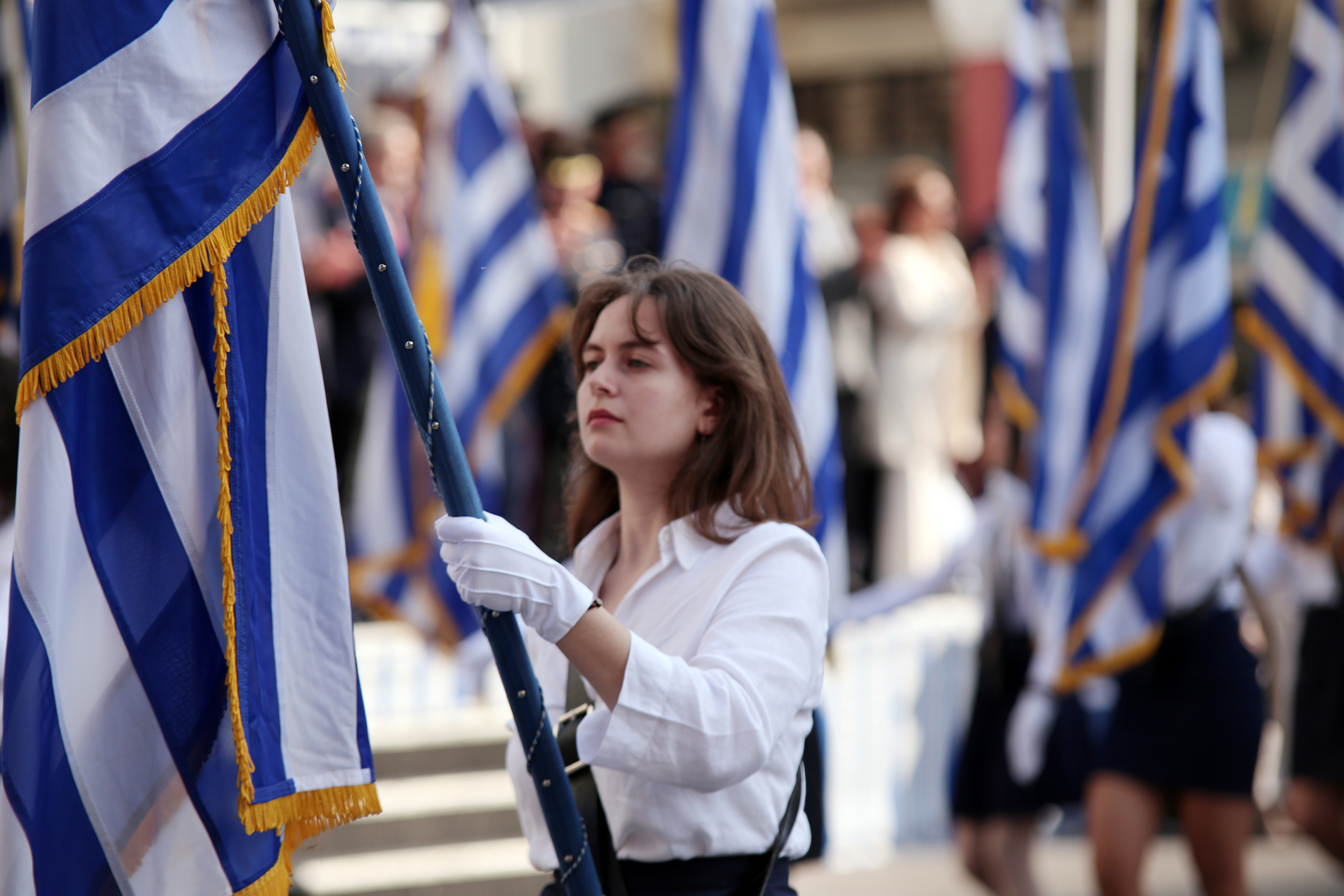Θεσσαλονίκη: Με καλό καιρό η μαθητική παρέλαση για την 28η Οκτωβρίου (φωτογραφίες)-2