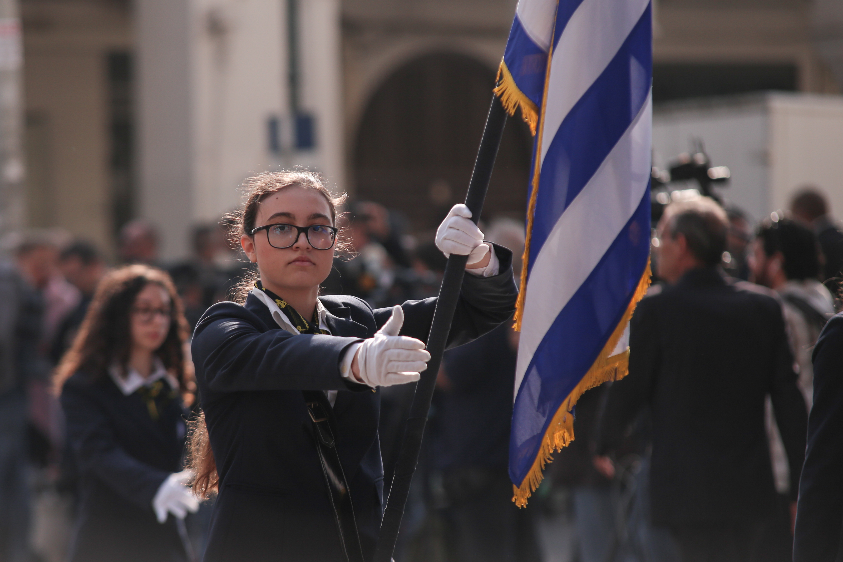 Θεσσαλονίκη: Με καλό καιρό η μαθητική παρέλαση για την 28η Οκτωβρίου (φωτογραφίες)-5