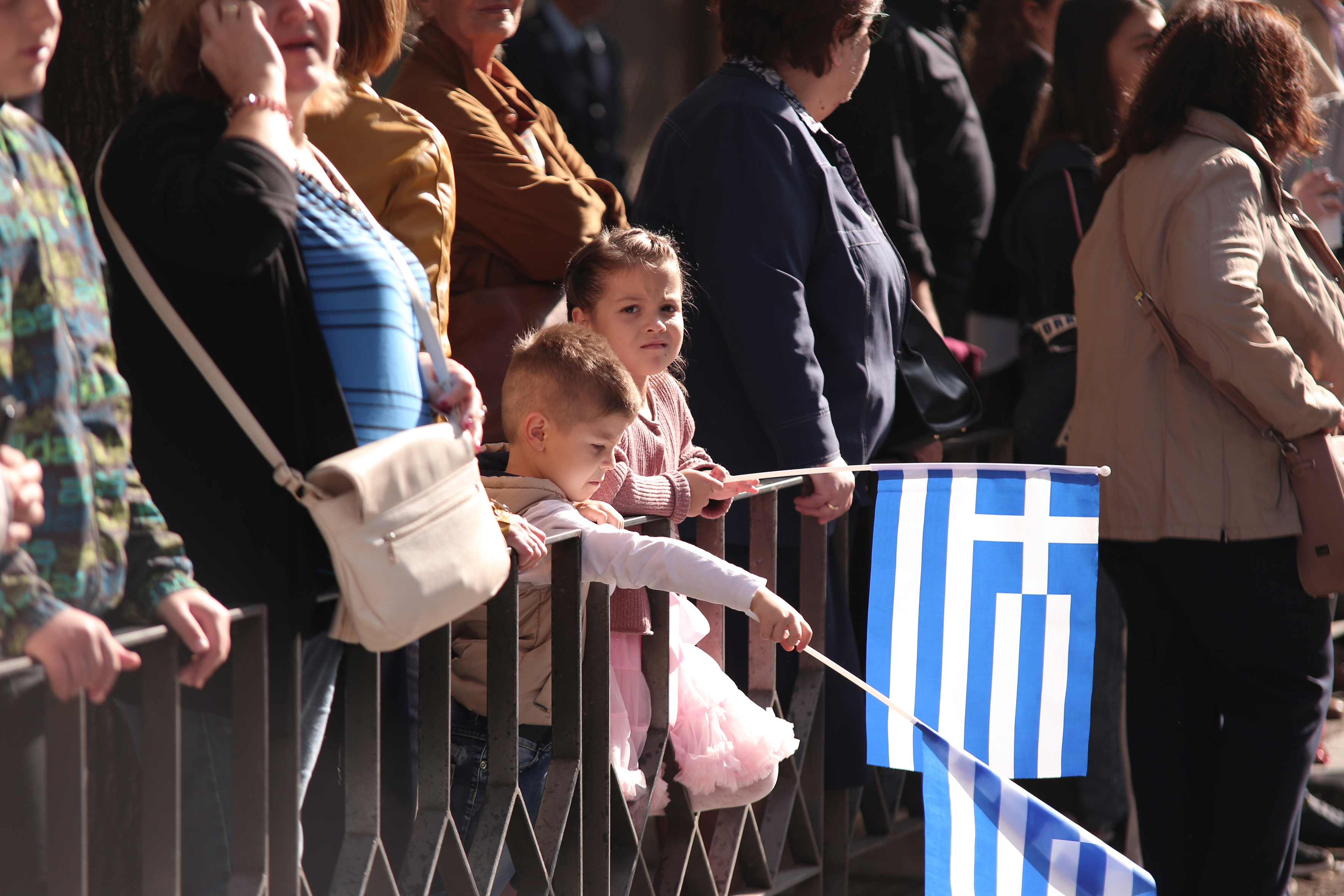 Θεσσαλονίκη: Με καλό καιρό η μαθητική παρέλαση για την 28η Οκτωβρίου (φωτογραφίες)-6