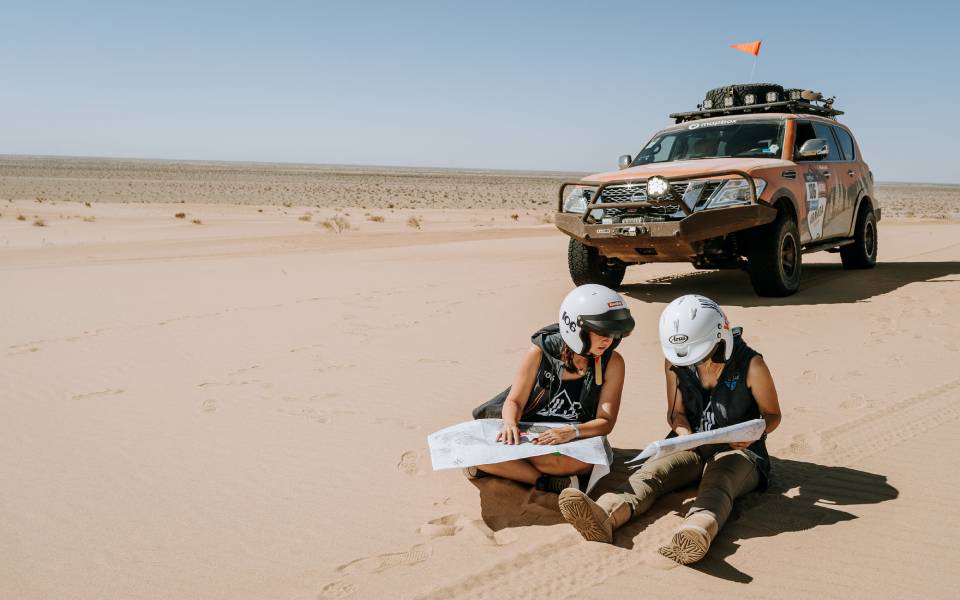 Το Nissan Armada Mountain Patrol στο 2019 Rebelle Rally-1