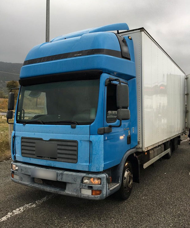 Σε φορτηγό-ψυγείο στην Εγνατία Οδό εντοπίστηκαν 41 μετανάστες-1