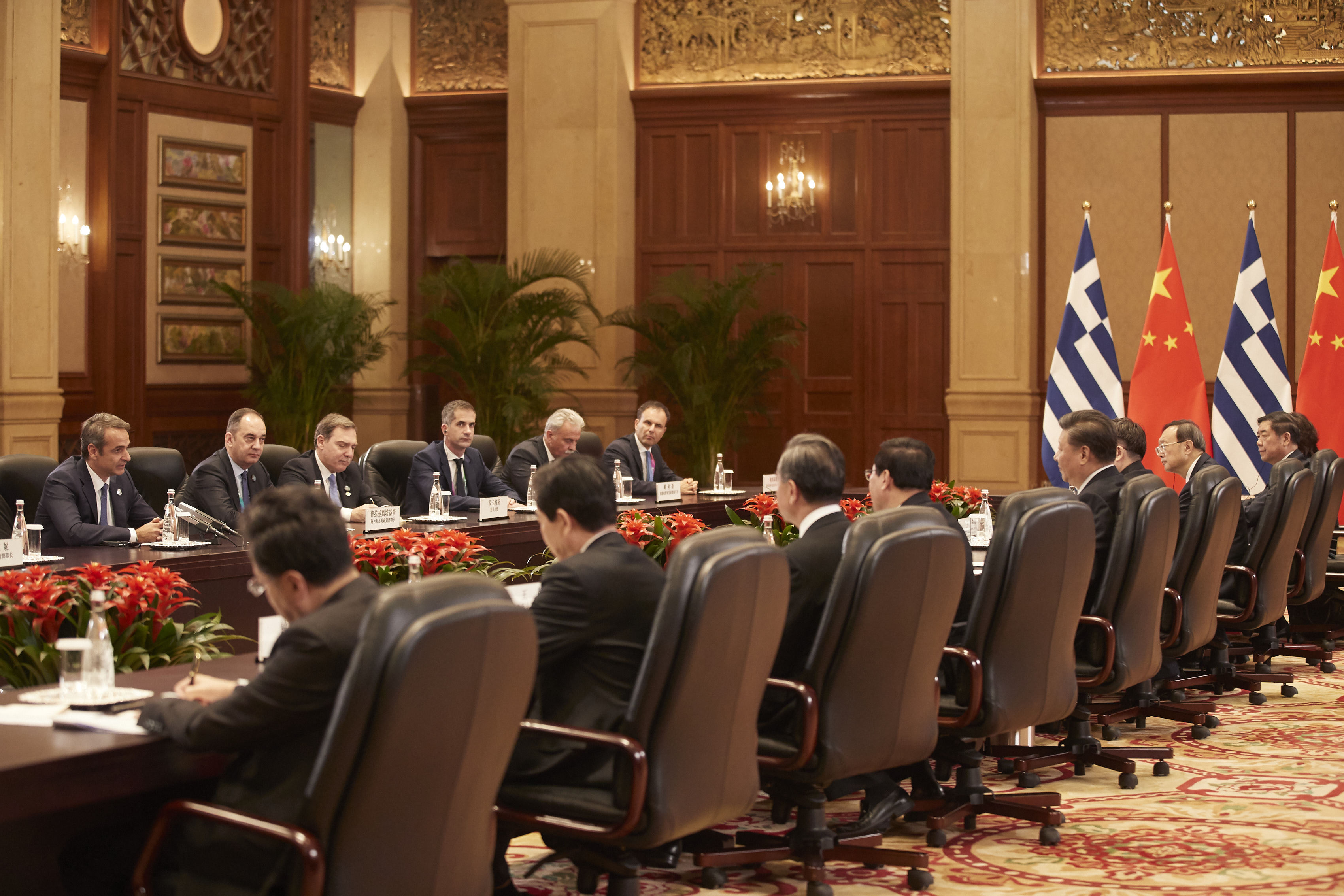 Συνάντηση Κυρ. Μητσοτάκη-Σι Τζινπίνγκ: Η κυβέρνηση είναι αποφασισμένη να προσελκύσει ξένα κεφαλαία-1