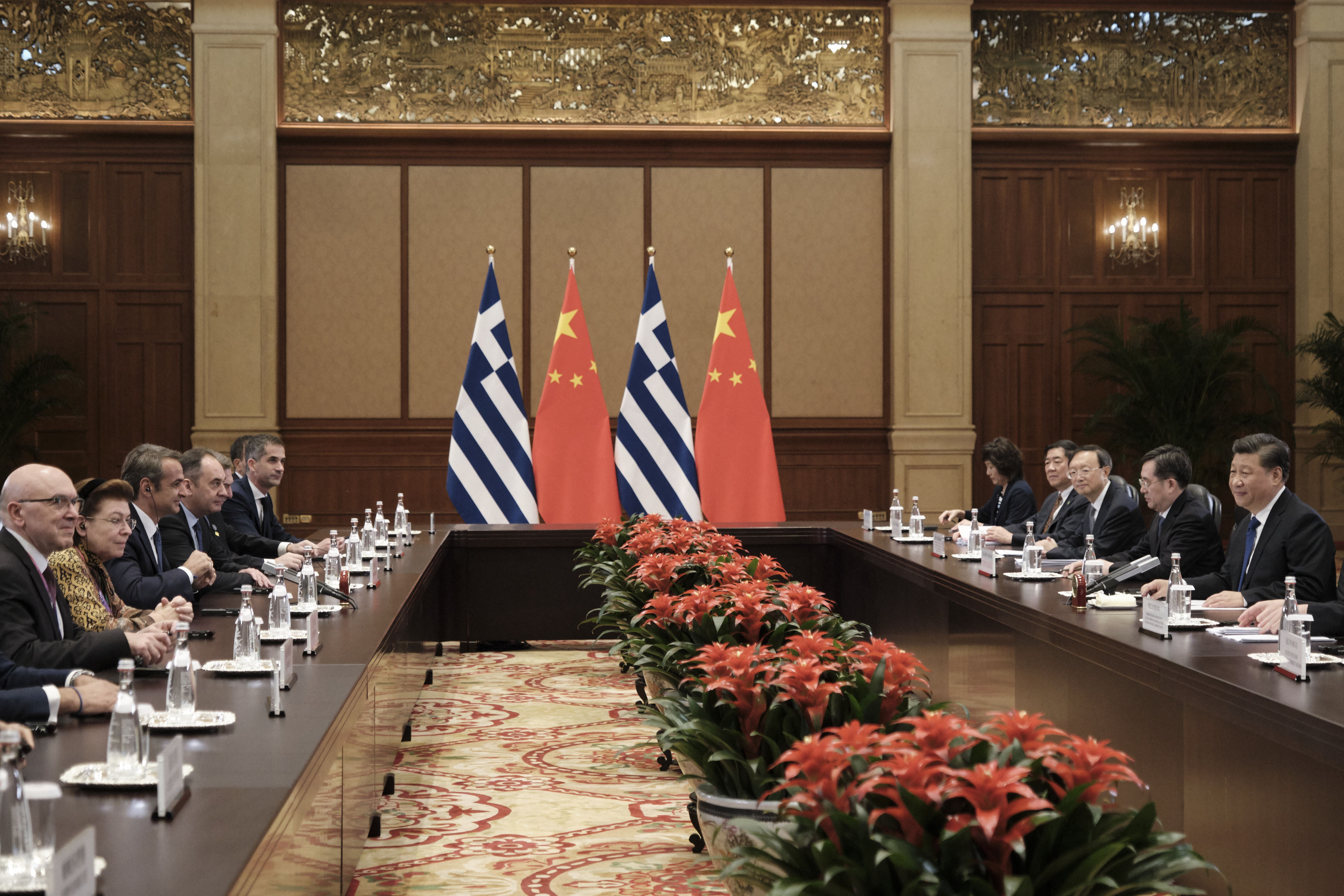 Συνάντηση Κυρ. Μητσοτάκη-Σι Τζινπίνγκ: Η κυβέρνηση είναι αποφασισμένη να προσελκύσει ξένα κεφαλαία-4