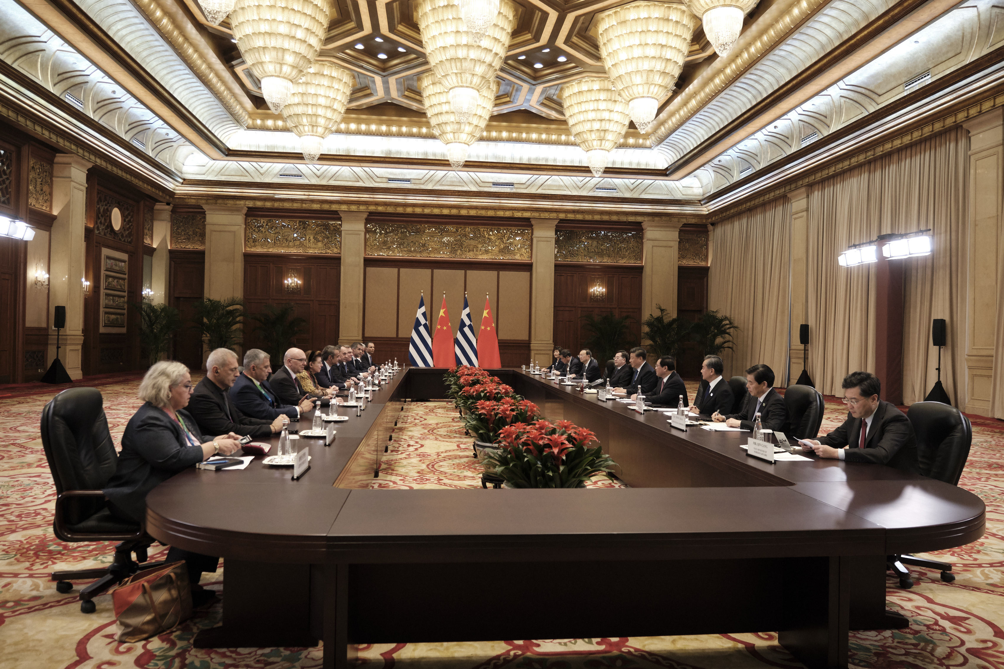 Συνάντηση Κυρ. Μητσοτάκη-Σι Τζινπίνγκ: Η κυβέρνηση είναι αποφασισμένη να προσελκύσει ξένα κεφαλαία-5