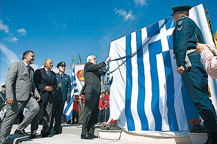 Αποκαλυπτήρια του μνημείου για τους πεσόντες Ρωμιούς του Β΄ Παγκοσμίου Πολέμου-1