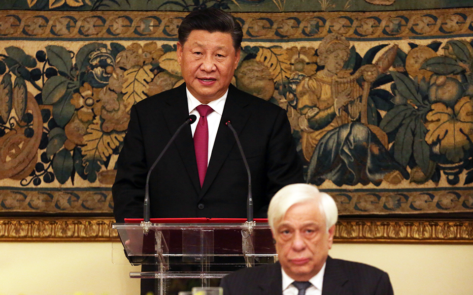 Δείπνο προς τιμήν του Σι Τζινπίνγκ στο Προεδρικό Μέγαρο-5