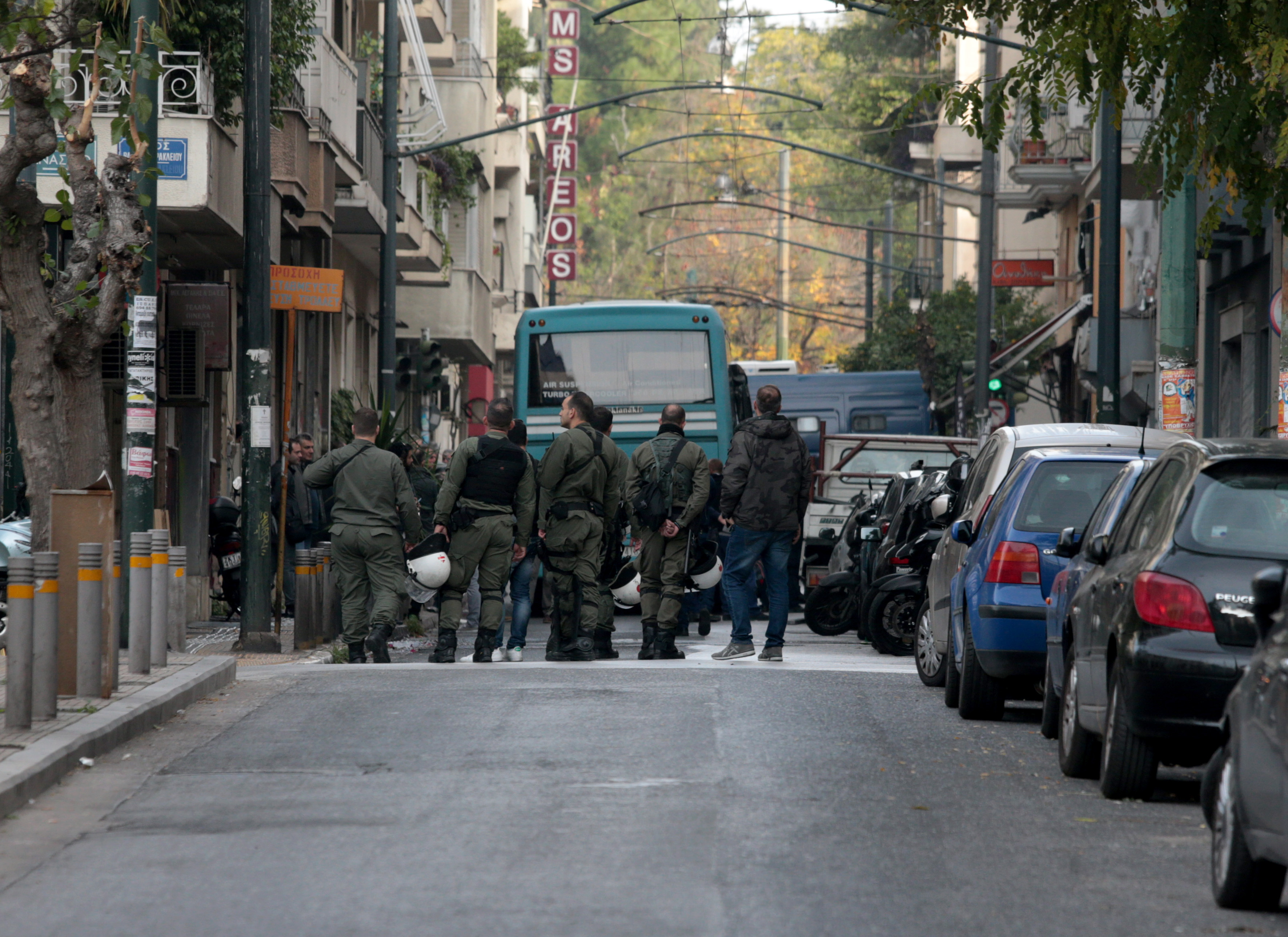 Εξάρχεια: Εκκενώθηκε υπό κατάληψη κτίριο στην οδό Μπουμπουλίνας-2