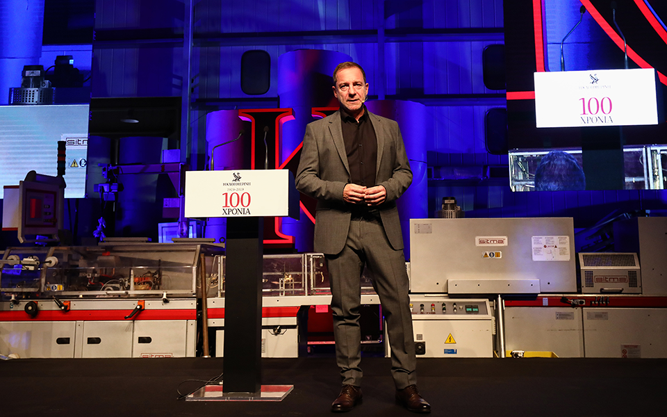 100 χρόνια «Καθημερινή»: Η γιορτή στο πιεστήριο της «Κ»-9