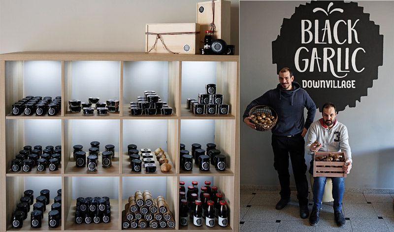 Down Village: Μαύρο σκόρδο Βόλου-1