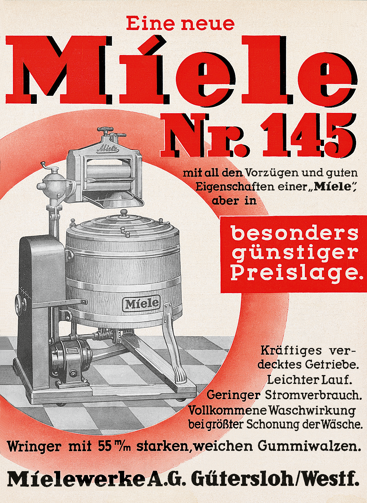 MIELE: Στην πρωτοπορία των οικιακών συσκευών 120 χρόνια-1