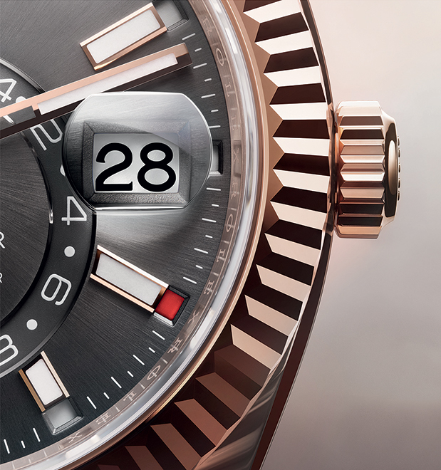 ROLEX Oyster Perpetual Sky-Dweller «Dark Rhodium»-2