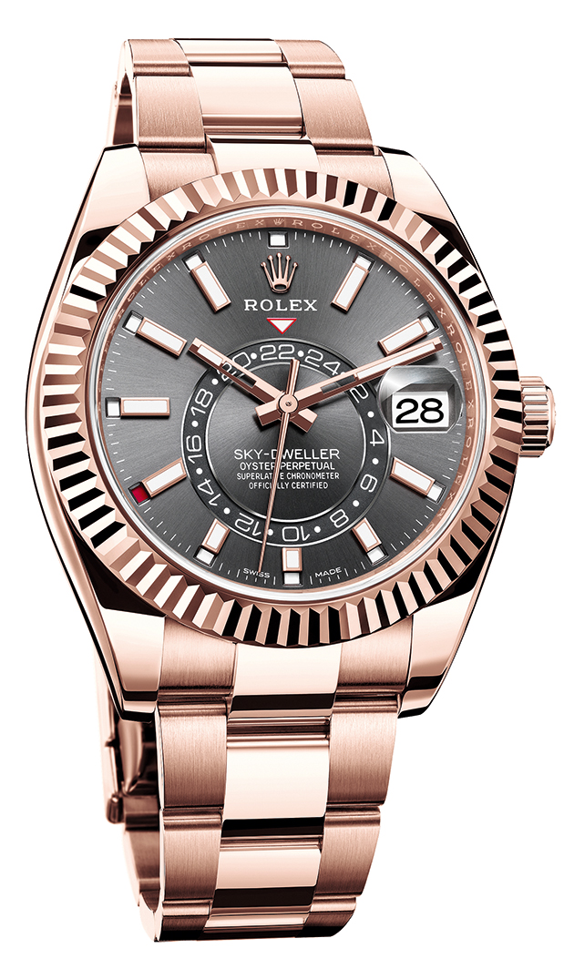 ROLEX Oyster Perpetual Sky-Dweller «Dark Rhodium»-5