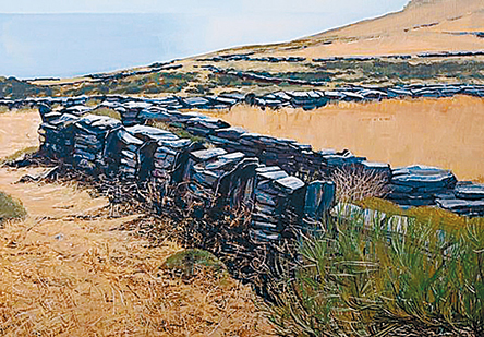 Η Ανδρος του Γιώργου Σαλταφέρου, μια εικαστική τομή στο ψυχικό τοπίο της-1