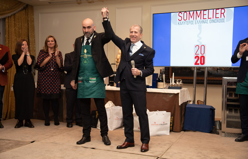 Καλύτερος Έλληνας Οινοχόος για το 2020-1