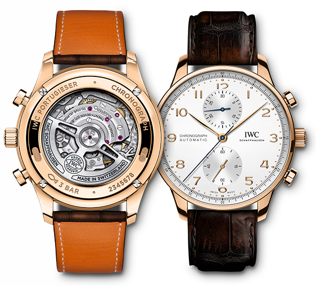 IWC Portugieser Chronograph με manufacture μηχανισμό-8
