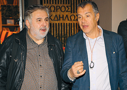 Γούντι Αλεν, Τσώρτσιλ, Μαρκ Τουέιν και στο βάθος Πάσχος Μανδραβέλης-2